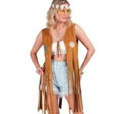 Gilet Hippie Peace per donna