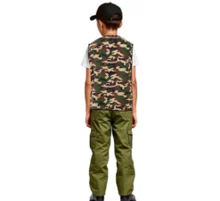 Gilet militare mimetico per bambini