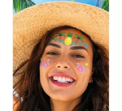 Gioielli per il viso tropicali