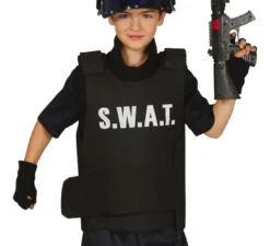 Giubbotto antiproiettile della polizia dello swat del bambino