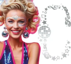 Glitter Face Disco