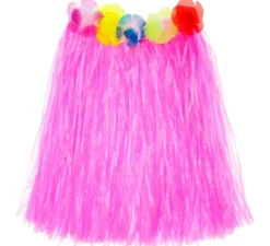 Gonna hawaiana per donna di 60 cm in vari colori