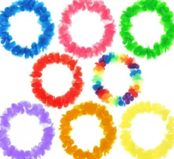 Grande collana hawaiana di 92 cm in vari colori