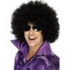 Grande parrucca afro nera