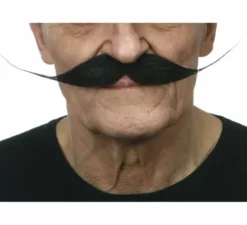 Grandi baffi neri