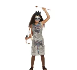 Grigio scuro costume indiano per le ragazze