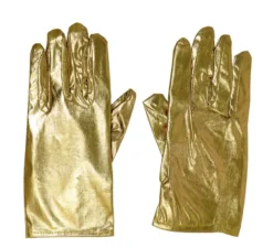 Guanti corti da 22 cm in oro