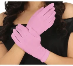 Guanti corti di 20 cm in vari colori
