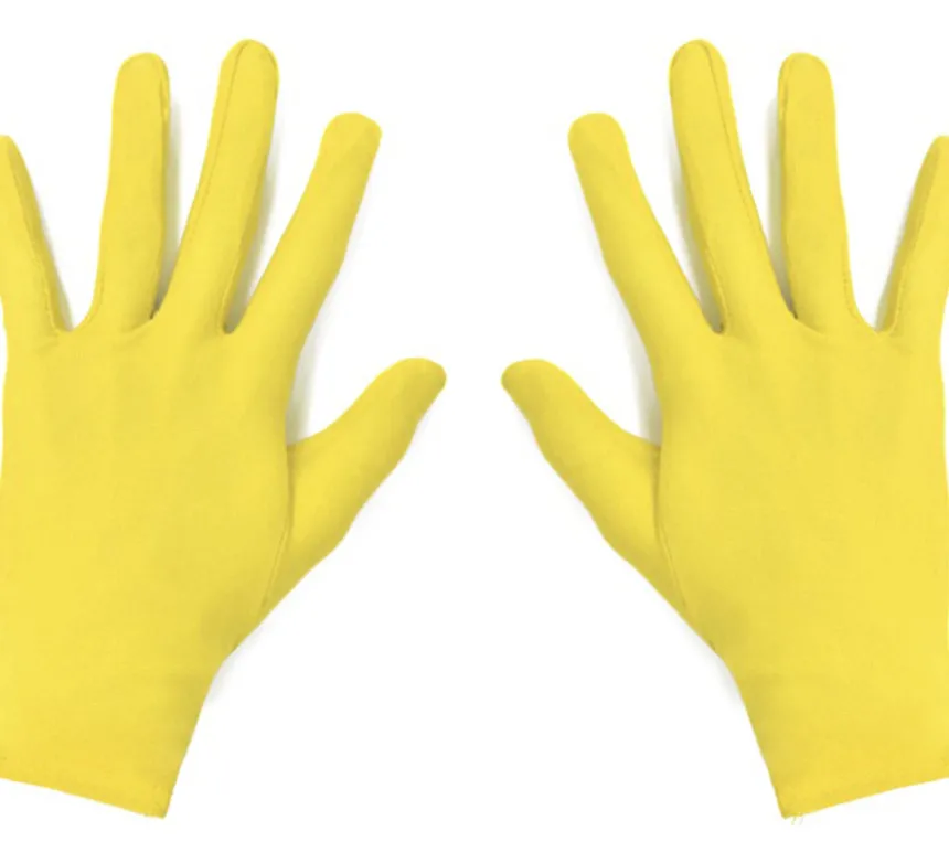 Guanti corti per bambini in vari colori