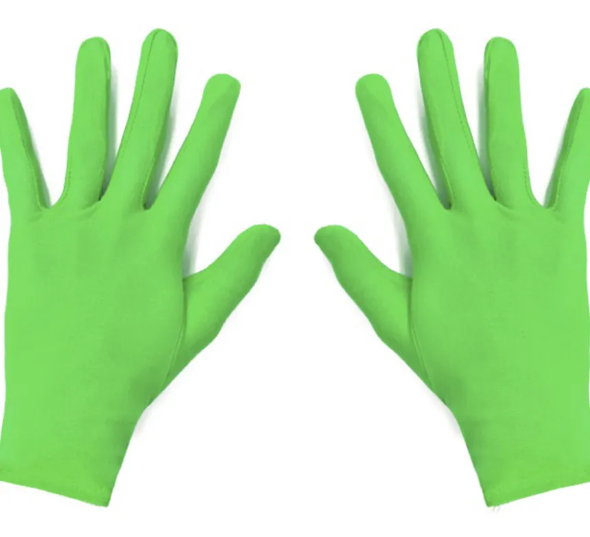 Guanti corti per bambini in vari colori