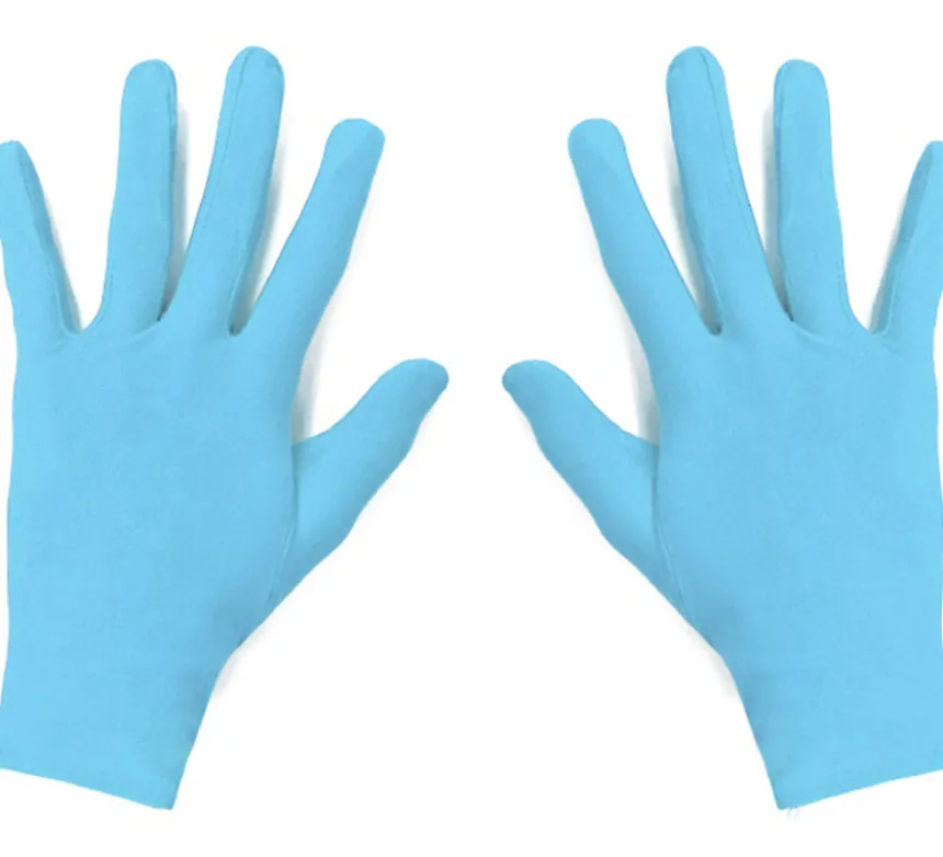 Guanti corti per bambini in vari colori