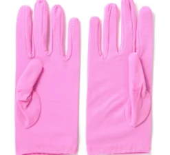 Guanti corti rosa per bambini