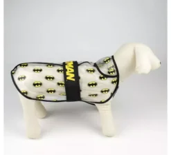 Impermeabile regolabile per cani Batman