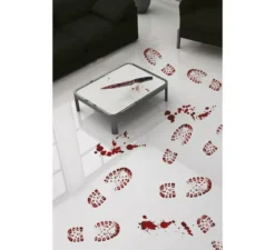 Impronte Stivali con Sangue Adesivo 2x25x70 cm