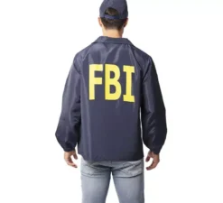 Kit agente FBI per adulti: giacca e berretto