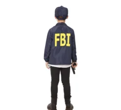 Kit agente FBI per bambini: giacca e berretto