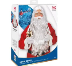 Kit Babbo Natale: Parrucca, Barba, Baffi e Sopracciglia