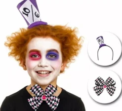 Kit Cappellaio Matto: Fascia e Papillon