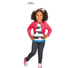 Kit costume Gabby Casa delle bambole per bambini : fascia per capelli, top e giacca