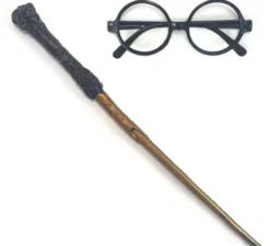Kit da apprendista mago: occhiali e bacchetta