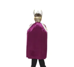 Kit da mago o Costume: cappotto e corona per bambino