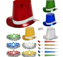 Kit di 5 bomboniere olografiche multicolori Las Vegas