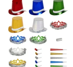 Kit di 5 bomboniere olografiche multicolori Las Vegas