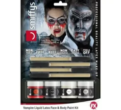 Kit di lattice liquido con 4 colori per vampiro 29,5 ml.