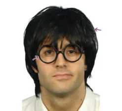 Kit puigdemont per studenti o carles: parrucca e occhiali