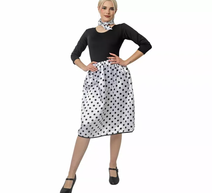 Kit Rasete Anni '50 da Donna: Sciarpa e Gonna