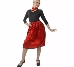 Kit Rasete Anni '50 da Donna: Sciarpa e Gonna