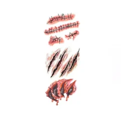 Kit tatuaggio ferite e cuciture