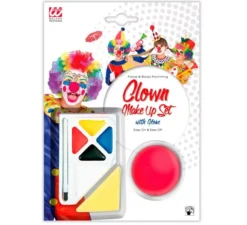 Kit trucco da clown con naso