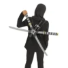 Kit Zaino Ninja per Bambini: 2 Spade da 72 cm, 2 Pugnali e Stella