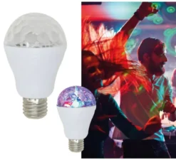 Lampadina LED RGB multicolore