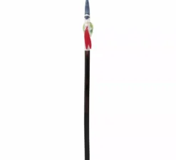 Lancia indigena con teschio 120 cm