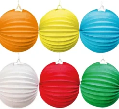 Lanterna da 20 cm per decorare in vari colori