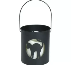 Lanterna Led Gatto 10x9 cm