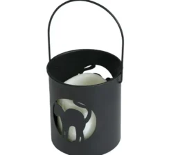 Lanterna Led Gatto 10x9 cm