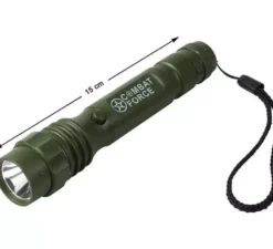 Lanterna verde militare con luce di 15 cm