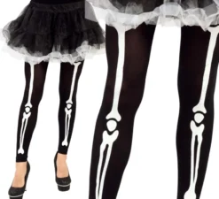 Leggings o calze di scheletro