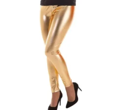 Leggins dorato per donne