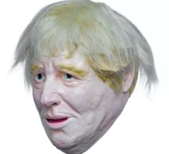 L'ex presidente inglese Boris Johnson Mask