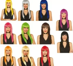 Lunga parrucca Lisa 120 g in vari colori