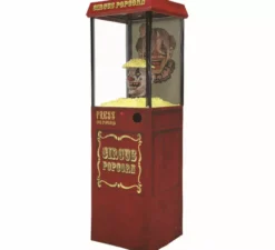 Macchina per popcorn spaventosa da 1,75 cm con luce, suono e movimento