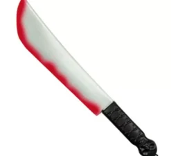 Machete o coltello con sangue 33 cm