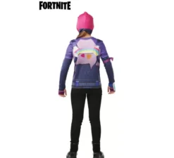 Maglietta Costume con cappuccio bomber british fortnite per bambina e ragazza