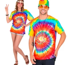 Maglietta Hippie Tie-Dye per adulti