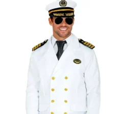 Marine Captain Kit: berretto, occhiali e passanti