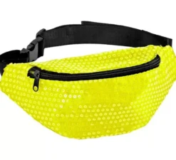 Marsupio con paillettes in vari colori neon